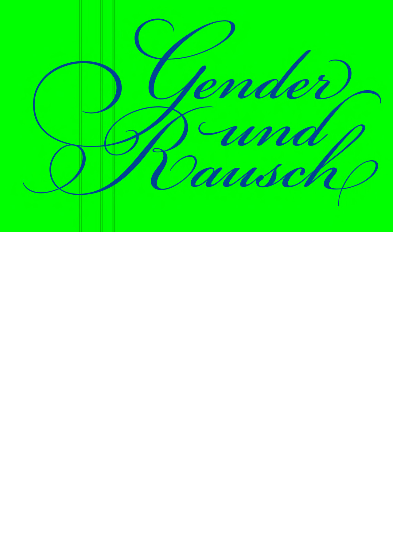 Gender und Rausch. Ein Reader
